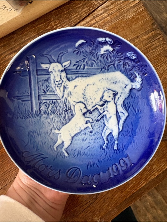 Other - Vintage 1991 Bing & Grøndahl Mother’s Day collector plate from Denmark.
